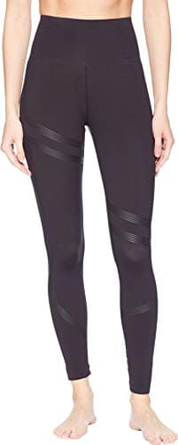 Image of Reebok Women's Linear High-Rise Tights Black Small 26 26