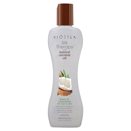 Image of BioSilk Silk Therapy with Natural Coconut Oil Leave-In Treatment for Hair & Skin, 167 ml