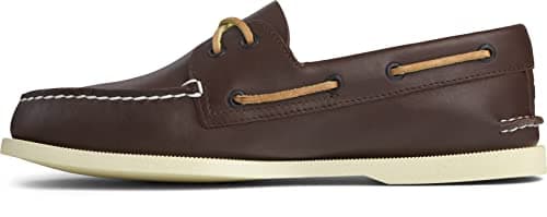 Image of Sperry Men's A/O 2-Eye Leather Boat Shoe, Brown (Brown), 9.5 UK