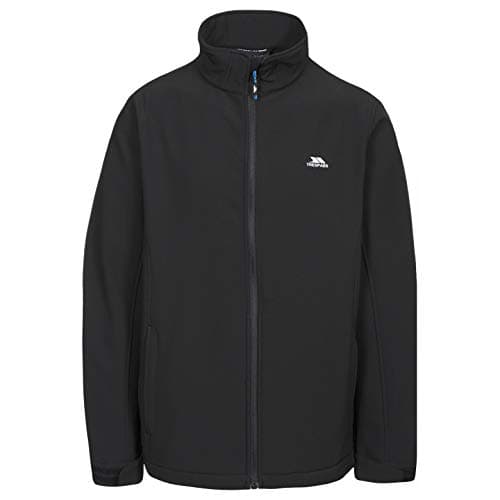 Image of Trespass Mens Softshell Jacket Water Resistant Windproof Outdoor Coat Vander