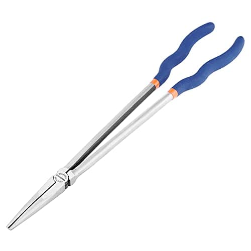 Image of WISEPRO 16 Inch Extra Long Reach Needle Nose Pliers, Straight Long Nose Pliers for Wire Processing, Home Repairing