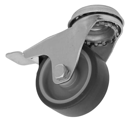 Image of Ø50mm Medium-Duty Thermoplastic Bolt Hole Caster Wheel with Total Lock - Trade