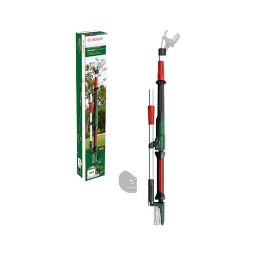 Image of Bosch Cordless Pruner AdvancedPrune 18V-45 (for Effortless Cutting of Branches Up to 45mm; 18 Volt System; Up to 600 Cuts; with Extension Pole, Without Battery Or Charger)