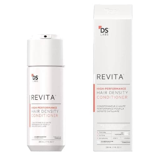 Image of Revita Conditioner for Thinning Hair by DS Laboratories - Supports Hair Growth for Men and Women, Volumizing, Thickening and Strengthening, Sulfate Free, 7 Fl Oz (205mL) - Packaging May Vary