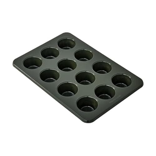 Image of KitchenAid Non-stick Muffin Pan, 12 Cup, Evergreen