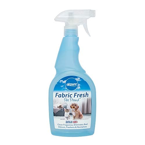 Image of airpure PET PROUD Fabric Freshener, 750ml Spray, Pet Odour Eliminator, Refresher Spray for the Mattress, Bed, Linen, Carpet, Clothing, Remove Cat&Dog Smells From Home & Car - LINEN ROOM Fragrance