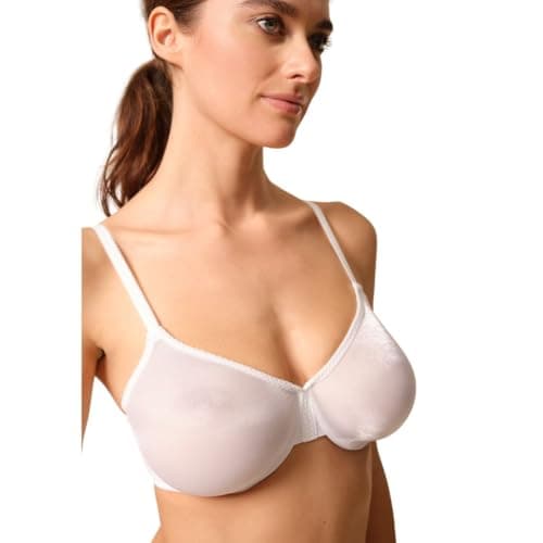 Image of Gossard Glossies Sheer White Bra Full Cup Women's Bra White 30E
