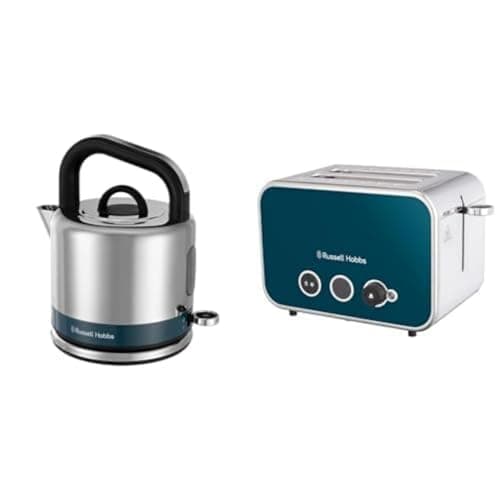 Image of Russell Hobbs Distinctions Kettle & Toaster Blue