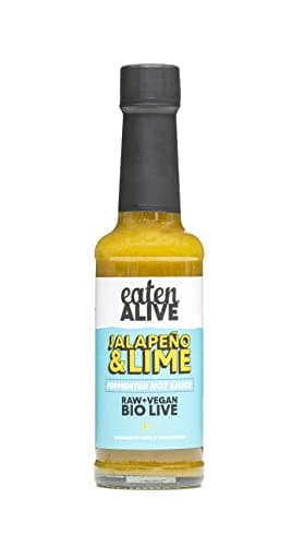 Image of Eaten Alive - Jalapeño & Lime Fermented Hot Sauce (150ml) Vegan & Made In The UK - Award Winning