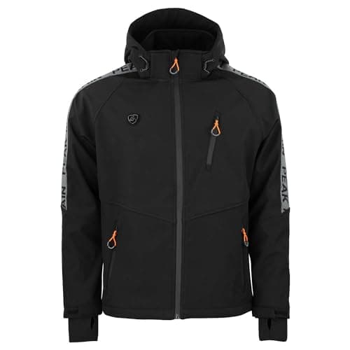 Image of PEAK MOUNTAIN CARGAN Softshell Jacket, Black, M