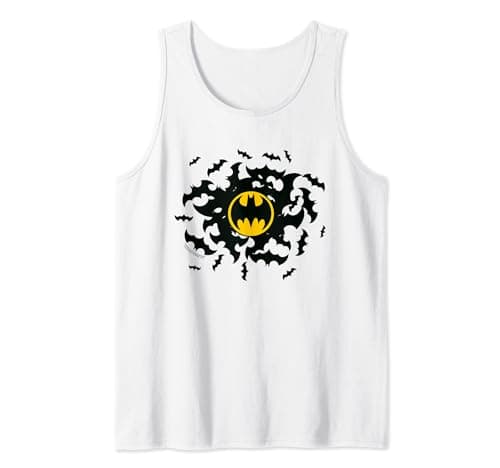 Image of DC Comics Batman Batman Swirl Tank Top