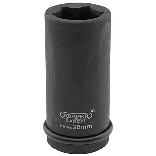 Image of Draper Expert 05060 28mm 3/ 4-inch Square Drive Hi Torq 6-Point Deep Impact Socket