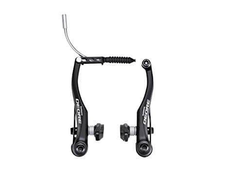 Image of SHIMANO Deore BR-T610 V-Brakes - Black, 120 mm Front