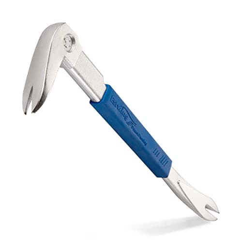 Image of ESTWING Pro Claw Nail Puller - 9" Pry Bar with Forged Steel Construction & No-Slip Cushion Grip - PC210G