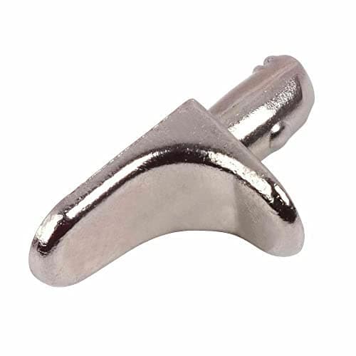 Image of 12 Pack of 5mm Metal Steel Shelf Supports Plug in Stud Pegs Pins for IKEA Kitchen Cabinets