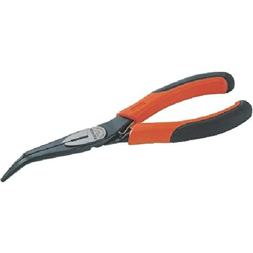 Image of Bahco 2427G-160 Bent Snipe Nose Plier 160MM