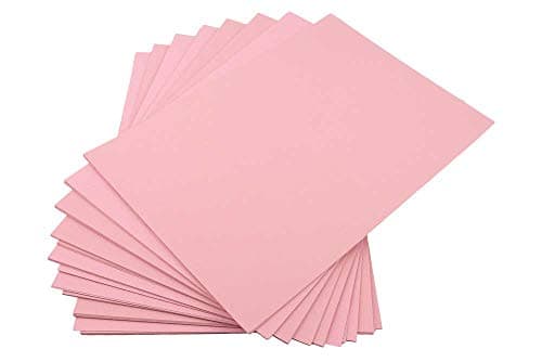 Image of House of Card & Paper A3/297 x 420 mm 220 GSM Coloured Card - Pastel Pink (Pack of 50 Sheets), HCP151