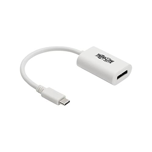 Image of Tripp Lite USB-C to DisplayPort Adapter Converter 4K White USB Type C to DP (U444-06N-DP4K6W)