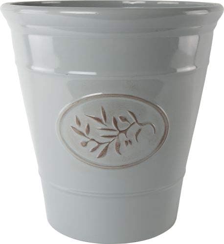 Image of Garden Superstore Olive Planter 30cm - Grey Effect