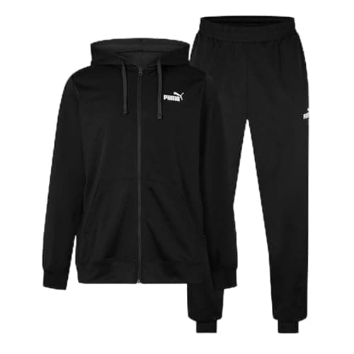 Image of Puma Mens Poly Tracksuit Black XXL