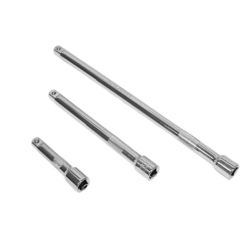 Image of ANMOO 1/2 Inch Drive Wobble Extension Bar,3 Pieces Wobble Extension Bar Set,Extensions Socket Bar Made of Chrome Vanadium Steel for Tight Spaces & Mechanical Repairs