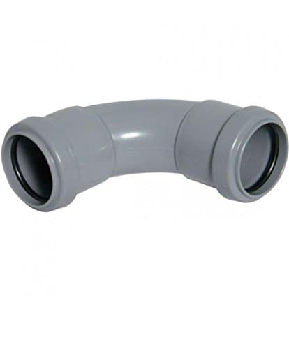 Image of FLOPLAST 32mm Grey Pushfit Waste Pipe Bend