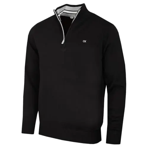 Image of Calvin Klein Mens Campus Sport Sweater - Black Sport - S