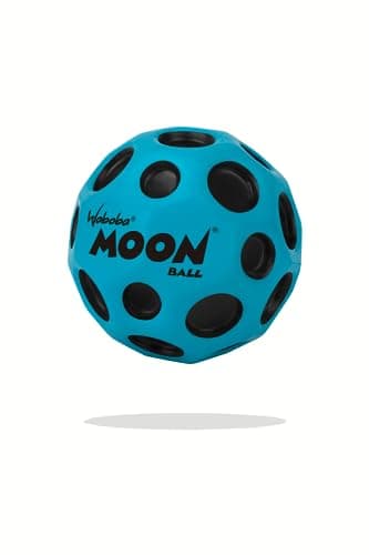 Image of Waboba The Original Moon Ball - Hyper Bouncy Ball - All Ages Extreme Bounce and Fun - Perfect for Active Play and Outdoor Games - Blue