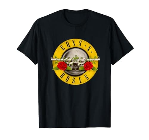 Image of Guns N' Roses Official Bullet Logo T-Shirt