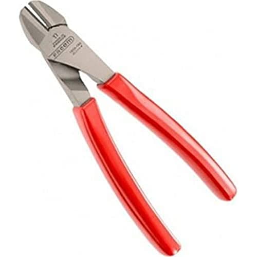 Image of Facom 192 a.20g Diagonal Pliers Side Cutter with PVC Handle Carved, 200 mm, Red