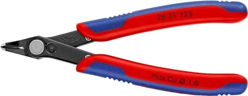 Image of KNIPEX Electronic Super Knips with Multi-Component Handles 125 mm, 78 31 125