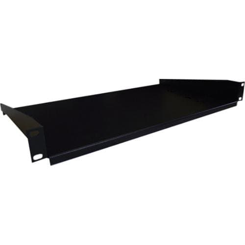 Image of LMS DATA 19-inch 1U Rack Mount Shelf Depth 250mm, Black CABSHELF-FE-250