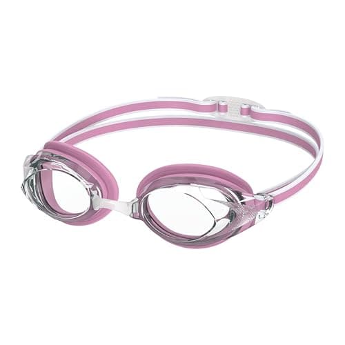 Image of Speedo Women's Vanquisher 3.0 Goggles | Swim | Enhanced Vision, Funny Pink, One Size