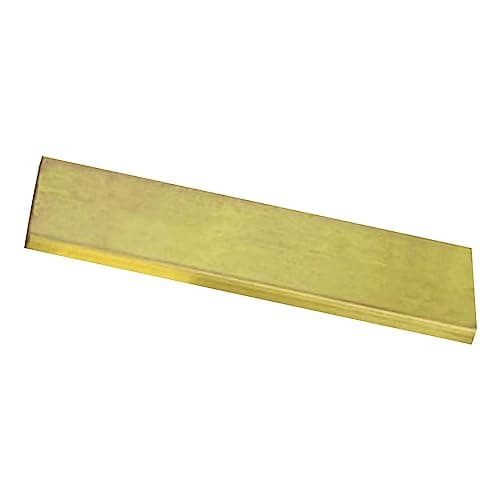 Image of JOEEYKO H59 Brass Strip Flat Bar 3mm Thick Solid Metal Copper Sheet Plate Brass Panel 300mm x 50mm