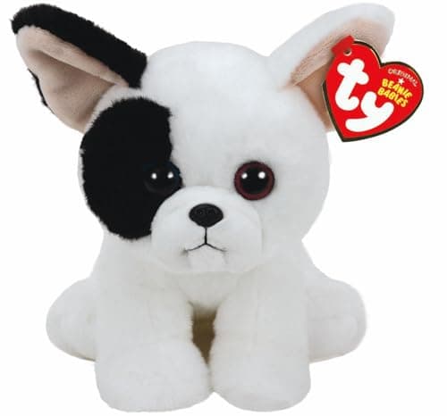 Image of TY Toys 41203 French Bulldog Marcel Dog Beanie Babies, Multicolored, 15 cms high