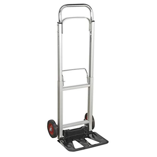 Image of Sealey Cst980 Sack Truck Folding Aluminium 90Kg Capacity