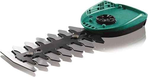 Image of 1pcs F016800327 120MM multi-click shrub shear Blade for Bosch Home and Garden ISIO, Green
