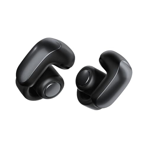 Image of Bose Ultra Open Bluetooth Earbuds with OpenAudio Technology, Open Ear Wireless Earbuds, Up to 48 Hours of Battery Life, Black