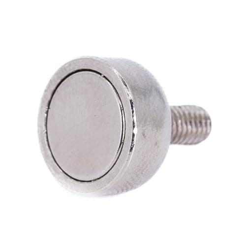 Image of N42 Neodymium Pot Magnet with M3 Stud for Arts, Crafts, Model Making, DIY, Hobbies, Office, and Home - 10mm dia x 5mm thick - 3kg Pull - Pack of 10