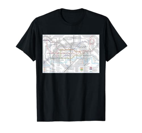 Image of London Underground Map T-Shirt