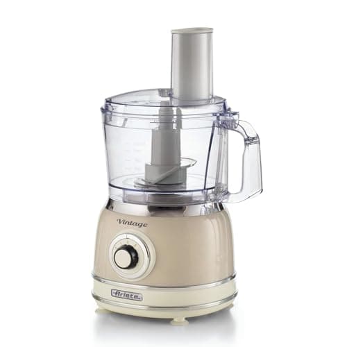 Image of Ariete 1781 Vintage Food Processor, 1000 W, Capacity 2.1 L, Beige
