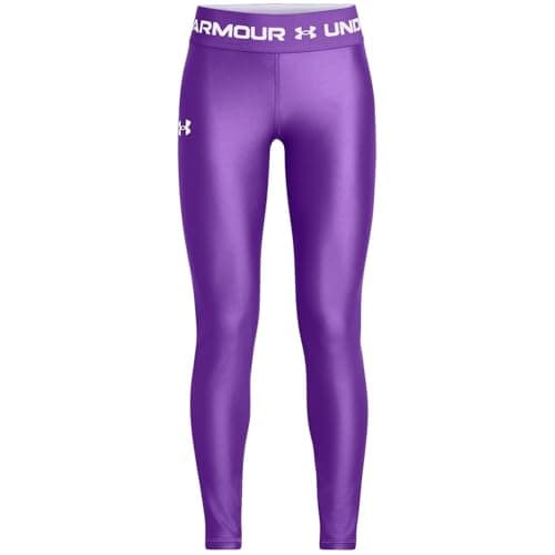 Image of Under Armour Kids Legging Water Resistant Purple 9-10 Years