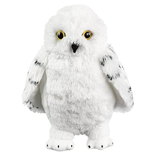 Image of The Noble Collection Harry Potter Hedwig Plush - 11in (28cm) Soft Plush Snowy Owl - Officially Licensed Film Set Movie Props Gifts Merchandise
