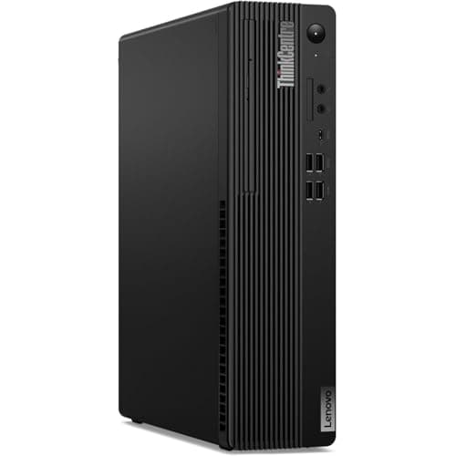 Image of Lenovo ThinkCentre M75s Gen 2 Desktop Computer with Small Form Factor, AMD Ryzen 7 Pro 5750G 3.8GHz, 16GB RAM, 512GB SSD, Windows 11 Pro, Black