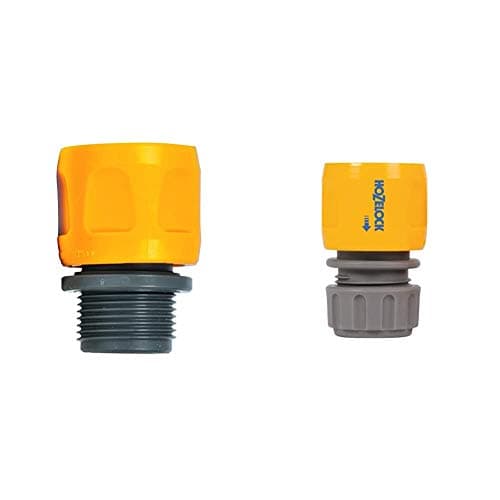 Image of Hozelock Flat & Spiral Hose Adaptor & Connector (12.5mm & 15mm)