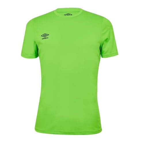 Image of Umbro Mens Club Short-Sleeved Jersey S Green Gecko