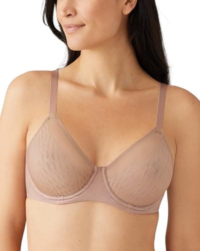 Image of Wacoal Women's Elevated Allure Seamless Unlined Underwire Bra Full Coverage, Opaque, Roebuck, 34D