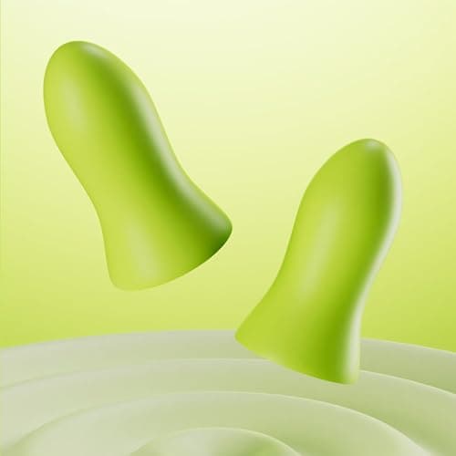 Image of 100/200/300 Pair Ultra Soft Foam Earplugs,Free for Auxiliary Silicone Earplugs,for Sleeping/Snoring/Industrial Noise/Outdoor Works,Random Color (1 Bag -Random Color, 100 Pair)