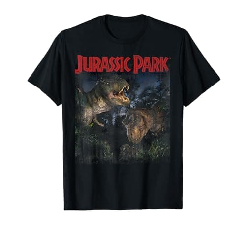 Image of Jurassic Park Vintage Movie Poster T-Shirt