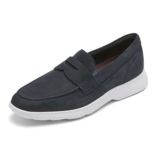 Image of Rockport Men's Truflex Dressports Penny Loafer, New Dress Blues, 7 UK